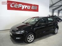 Begagnad VW Polo Comfortline 86 HK (63 kW) 2014 Svart Halvkombi