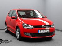 Begagnad VW Polo 86 HK (63 kW) 2013 Flash red Halvkombi
