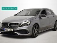 Begagnad Mercedes A200 AMG line 136 HK (100 kW) 2016 Grå Halvkombi