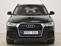 begagnad Audi Q3 2.0 TDI Navi Läder/Alcantara Dragkrok SoV-ingår 150hk