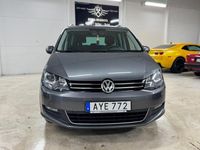 Begagnad VW Sharan 150 HK (110 kW) 2017 Grå Minibuss