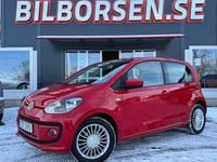 Begagnad VW up! high up! 75 HK (55 kW) 2014 Röd Halvkombi