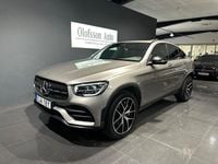 Begagnad Mercedes GLC300e AMG line Plus 211 HK (155 kW) 2022 Silver Sportkupé