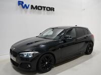 Begagnad BMW 118 M Sport 136 HK (100 kW) 2019 Svart Halvkombi