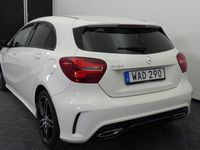 begagnad Mercedes A180 Benz A 4. RÄNTE 180 AMG SPORT NIGHT PACKA 2017, Halvkombi