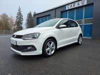 Begagnad VW Polo R-line 90 HK (66 kW) 2014 Vit Halvkombi