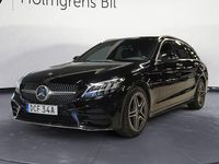Begagnad Mercedes C220 194 HK (142 kW) 2019 Svart Kombi