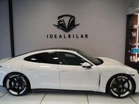 Begagnad Porsche Taycan 4S 360 kW (490 HK) 2020 Vit Sedan