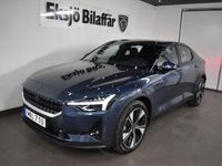 Begagnad Polestar 2 Long Range Single Motor 219 kW (299 HK) 2023 Blå metallic Halvkombi