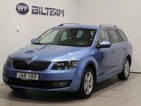 Begagnad Skoda Octavia Style 184 HK (135 kW) 2015 Blå Halvkombi