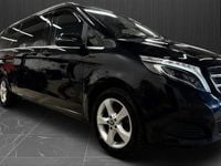 Begagnad Mercedes V250 Avantgarde 190 HK (139 kW) 2018 Svart Minibuss