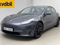 Begagnad Tesla Model 3 Long Range AWD 366 kW (498 HK) 2021 Grå Sedan