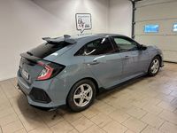 Begagnad Honda Civic Sport Plus 182 HK (133 kW) 2017 Grå metallic Halvkombi