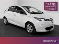 begagnad Renault Zoe R240 22 kWh Batterihyra Kamera Välservad 2017, Halvkombi