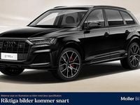 Begagnad Audi Q7 S-Line 462 HK (339 kW) 2022 Svart SUV