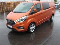 Begagnad Ford Transit Custom 170 HK (125 kW) 2020 Orange Van