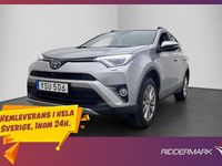 Begagnad Toyota RAV4 Hybrid 2017 Silver SUV
