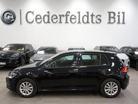 Begagnad VW Golf VII 110 HK (80 kW) 2017 Svart Halvkombi