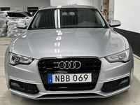 Begagnad Audi A5 Sportback S-Line 230 HK (169 kW) 2016 Florettsilver met Halvkombi