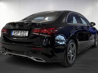 Begagnad Mercedes A180 AMG line 136 HK (100 kW) 2022 Svart Sedan