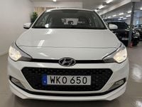 Begagnad Hyundai i20 Comfort 84 HK (61 kW) 2018 Vit Halvkombi