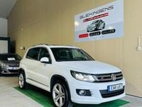 Begagnad VW Tiguan R-line 177 HK (130 kW) 2015 Vit SUV