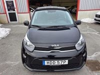 Begagnad Kia Picanto Advance 67 HK (49 kW) 2022 Svart Halvkombi