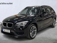 Begagnad BMW X1 Sport Line 184 HK (135 kW) 2015 Svart SUV