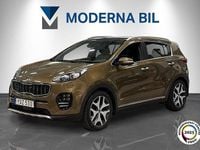 Begagnad Kia Sportage GT-Line 185 HK (136 kW) 2016 Grön SUV