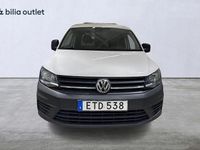 Begagnad VW Caddy 102 HK (75 kW) 2017 Vit Minibuss