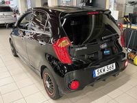 Begagnad Kia Picanto Edition 7 67 HK (49 kW) 2015 Svart Halvkombi
