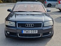 begagnad Audi A8 4.2 V8 Luftfjädr Drag Pano Nav Bose Keyless Lågmil