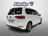 Begagnad VW Touran R-line 151 HK (111 kW) 2020 Vit Minibuss