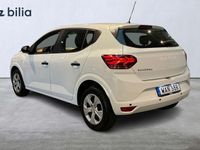 begagnad Dacia Sandero 1.0 TCe TCe 90 Essential 2023 Vit