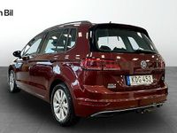 Begagnad VW Golf Sportsvan 110 HK (80 kW) 2018 Mörkröd Minibuss