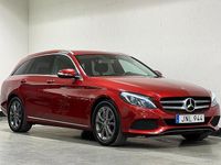 Begagnad Mercedes C250 Avantgarde 204 HK (150 kW) 2015 Röd Kombi