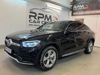 Begagnad Mercedes GLC300e AMG line 306 HK (225 kW) 2020 Svart Sportkupé