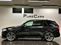 begagnad BMW X5 M Euro 6 575hk 22 tum Kolfiber Panorama HUD H&K