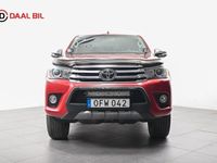 begagnad Toyota HiLux DUBBELHYTT 2.4 AWD 150HK P-VÄRME FOCAL® KAMERA