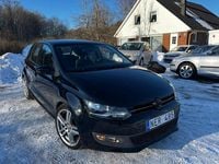 Begagnad VW Polo 90 HK (66 kW) 2013 Svart Halvkombi