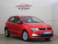 Begagnad VW Polo 90 HK (66 kW) 2015 Röd Halvkombi