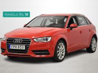 Begagnad Audi A3 Attraction 110 HK (80 kW) 2016 Röd