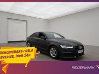 Begagnad Audi A6 S-Line 190 HK (139 kW) 2017 Svart Sedan