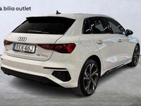 Begagnad Audi A3 Sportback e-tron Comfort 150 HK (110 kW) 2020 Vit Halvkombi