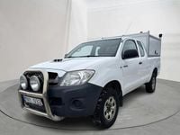 Begagnad Toyota HiLux 120 HK (88 kW) 2009 Vit Pickup