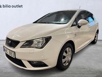 Begagnad Seat Ibiza Style 105 HK (77 kW) 2012 Vit Halvkombi