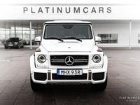 Begagnad Mercedes G63 AMG Exclusive 572 HK (420 kW) 2018 Vit SUV