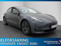 Begagnad Tesla Model 3 Long Range AWD 366 kW (498 HK) 2021 Grå Sedan