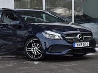 Begagnad Mercedes A180 AMG 122 HK (89 kW) 2017 Mörkblå Halvkombi