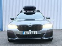Begagnad BMW 530 M Sport 292 HK (214 kW) 2022 Blå Kombi